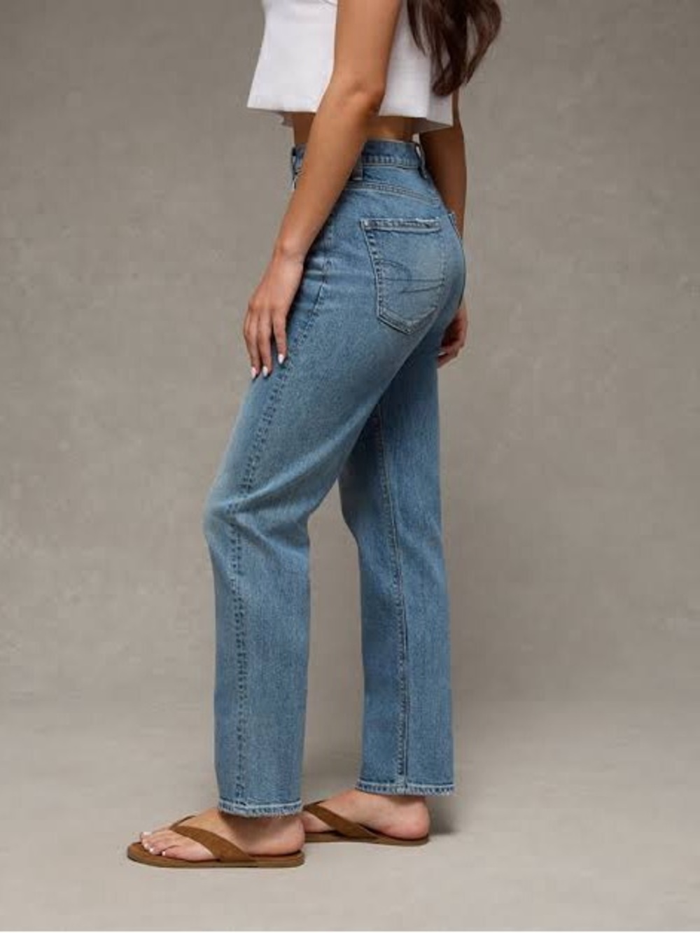 AE Stretch Super High-Rise Straight Jean